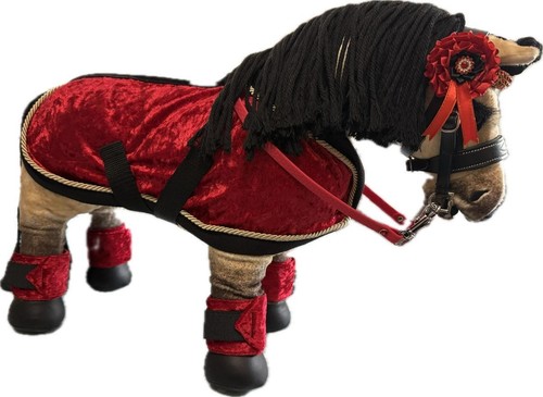 Velvet show rug toy - rug,