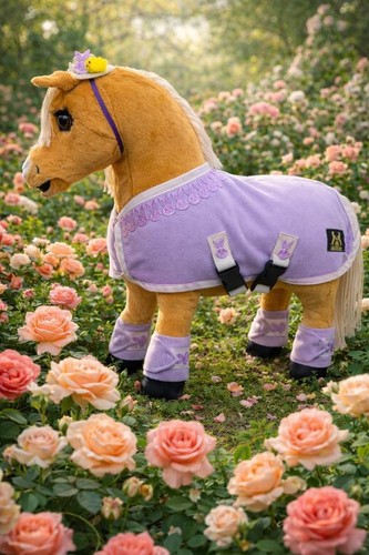 Easter toy horse rug - horse, set