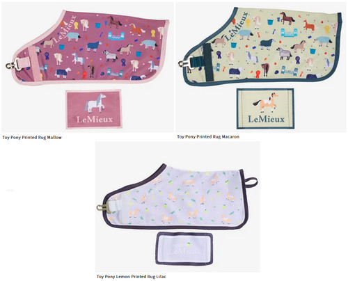 Lemieux toy pony printed rug - pony,