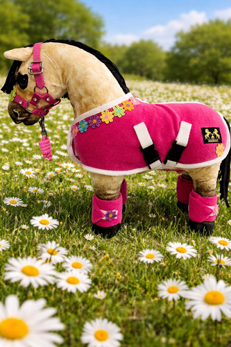 Flower power toy horse - flower,